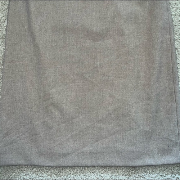 Light Brown / Gray Dress Skirt size 2 - Picture 5 of 11